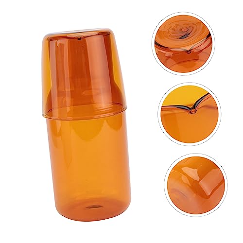 Set de vaso y tetera de vidrio transparente LABRIMP miniatura 5