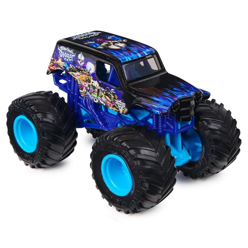 Monster Jam Monster Truck Officiel Véhicule En Métal Moulé Échelle 1:64 Les Styles Peuvent Varier - vue 3
