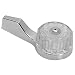 BrassCraft MXT14 Mixet MRH/MLHPK Single Handle Tub and Shower Volume and Temperature Control Faucet Handles, Chrome/Clear
