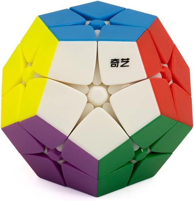 Cubelelo QiYi 2x2 Megaminx Stickerless Speed Cube Magic Cube Puzzle Multi Color