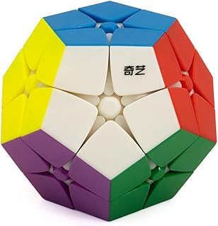 Cubelelo QiYi 2x2 Megaminx Stickerless Speed Cube Magic Cube Puzzle Multi Color