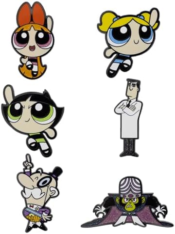 The Powerpuff Girls Mystery Enamel Pin Blind Box Series, Blossom, Bubbles, Buttercup, Professor Utonium, Mojo Jojo, or Mayor of Townsville image 5