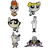 The Powerpuff Girls Mystery Enamel Pin Blind Box Series, Blossom, Bubbles, Buttercup, Professor Utonium, Mojo Jojo, or Mayor of Townsville