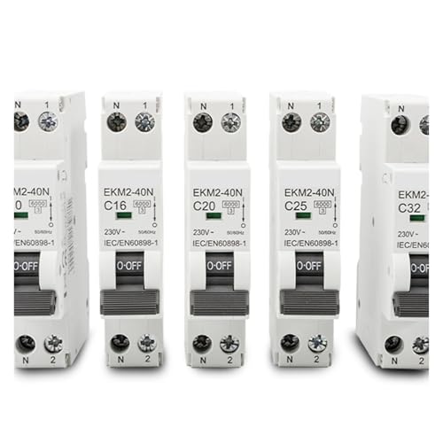 Disjoncteur miniature 30mA Courbe C protège efficacement votre réseau électrique 1P+N 16A