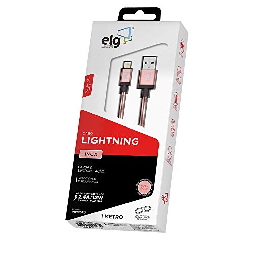 Cabo Lightning Inox, Elg, INX810RG, Rose