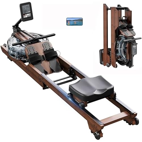 Dripex Water Rowing Machine, Foldable Rowing Machines for Home, Max 400 LBS