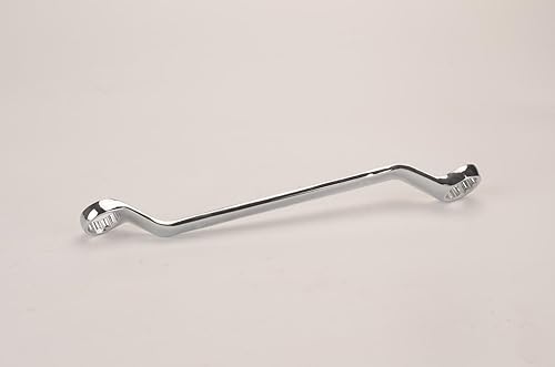 Miniatura 2 de FLZOSPER Llave de extremo de caja doble de 0.827 in x 0.906 in, 12 puntos, 45 grados, acabado pulido, Cr-V