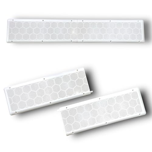 Image of MEI Wall Air Ventilation Cover I Air Ventilation Closer with Mosquito Net, Dust Controller (42cm x 15cm) (6 pcs, Without Extension)