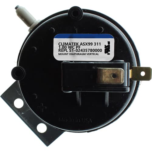 Furnace Air Pressure Switch Fits Luxaire Part 363256 1.00" WC Amazon