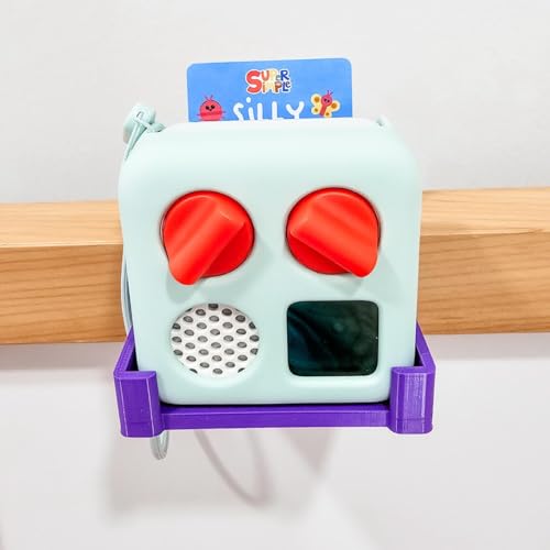 Image of 2Pcs Replacement Dial Knobs for Yoto Mini - Grip Control Knob Covers for Kids Music Player | Easy Snap-On Installation (Purple)