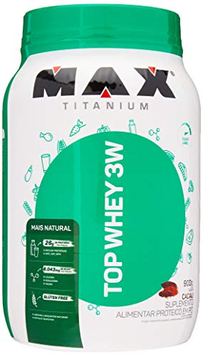 Top Whey 3W Mais Natural (900G) - Max Titanium