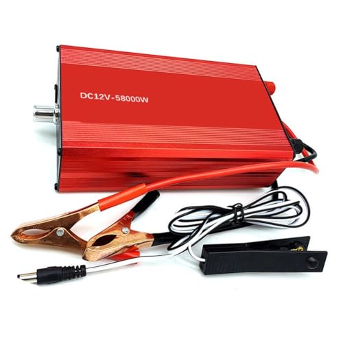 NEIQIUWING Inversor de alto rendimiento de 12 V, 58000 W, sistema de inversor de voltaje CC/AC
