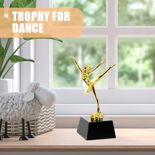 Statue Ballerine Délicate Or sans Bavure pour Trophée