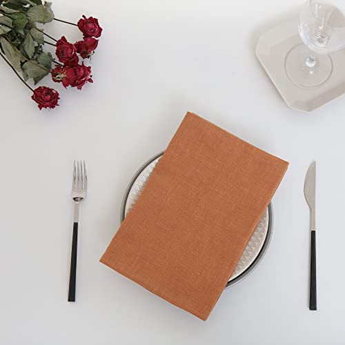 Servilletas de lino 100% 20x20 pulgadas pack 4 miniatura 2