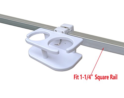 Brocraft Pontoon Boat Drinks Holder Pontoon Boat Cup Holder Square Rail Cup Holder