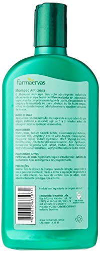Shampoo Anti Caspa, Farmaervas, Branco... glide