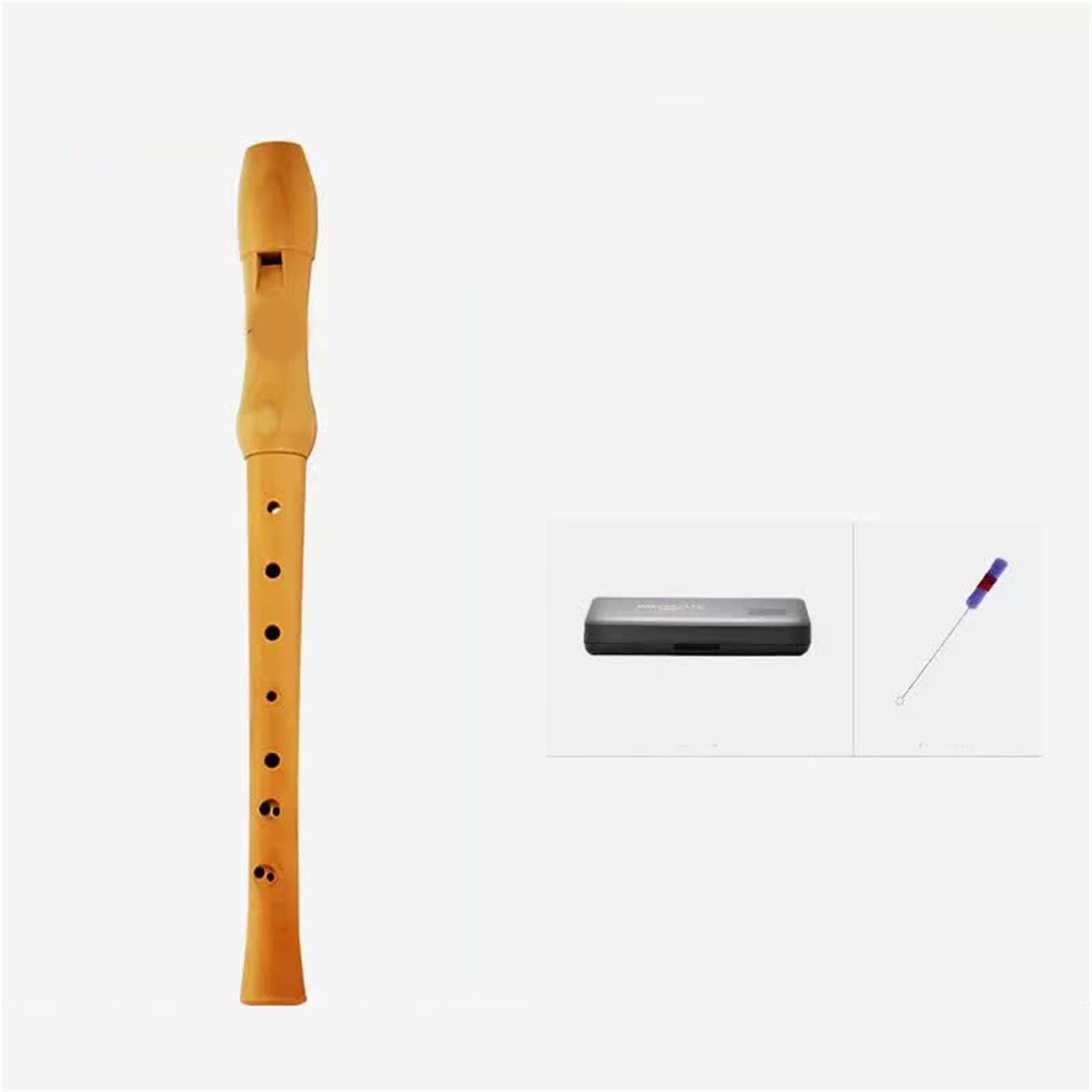 Grabadora de madera soprano (8 agujeros) profesional estilo inglés instrumento de viento grabadora profesional