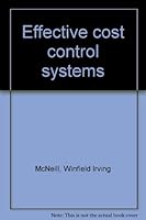 Effective cost control systems B0007DPUNM Book Cover