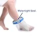 TKWC INC Water Proof Leg Cast Cover for Shower - Watertight Foot Protector (Foot & Ankle)