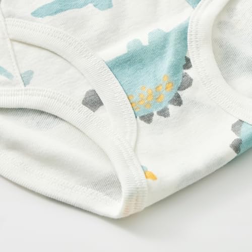 Boys Cotton Underwear Briefs, Cartoon Print Pattern, 100% Cotton,Comfortable And Breathable, 6 Pack3