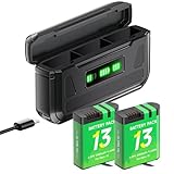 Contenuto della confezione: 2 batterie, 1 caricatore e 1 cavo USB. Nota: la scheda TF non è inclusa. Nel frattempo, forniamo anche 24 ore di servizio, se avete domande, accogliamo favorevolmente la vostra inchiesta.