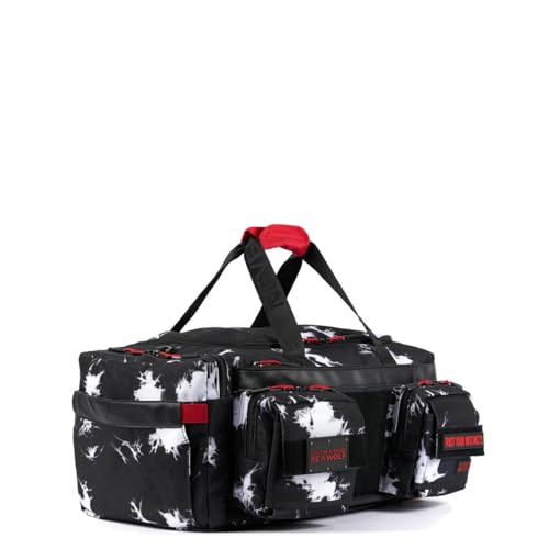 40L Ultimate Duffle Bag (Black Lightning Immortal Red)