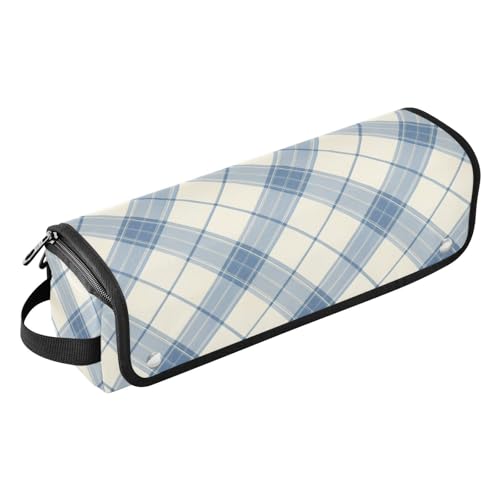 Funda de viaje 2 en 1 para planchas y rizadores con tapete resistente al calor y organizador portátil para herramientas de peinado miniatura 1