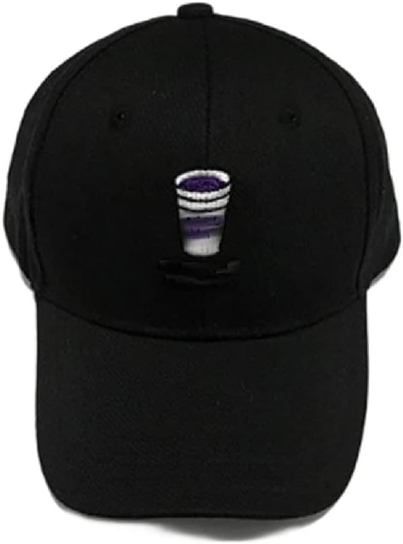 Embroidered Drank Dad Hat for Women Adjustable Cotton Cup Baseball Cap Hip Hop K Hat Men Cap