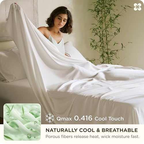 Bedsure Bamboo Viscose Queen Sheet Set - Up to 35% Off