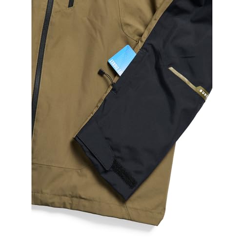 Image of Burton Men's Reserve 2-Layer Insulated Jacket - Waterproof Winter Snowboard Jacket with Helmet Compatible Hood