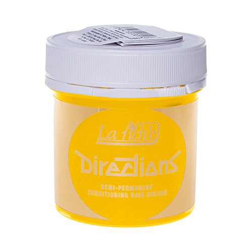 New La Riche Directions Semi-Permanent Hair Color 88ml - Fluorescent Yellow,x