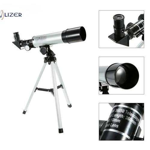 Telescopio refractor Lizer 50 mm apertura 360 mm miniatura 2