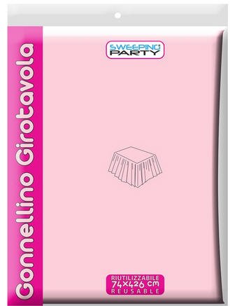 SWEEPING PARTY- Krabbeldecke rosa PVC cm 426X74H komplett mit Klebestreifen MVT834