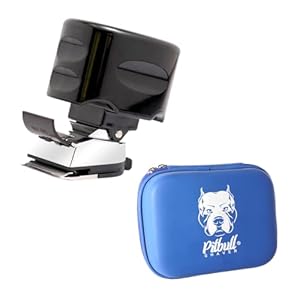 Skull Shaver Beast Clipper Duo Ultimate Home Haircut & Grooming Kit and Pitbull Travel Case Bundle