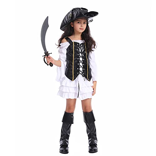 Disfraz Pirata para Niñas Halloween miniatura 2