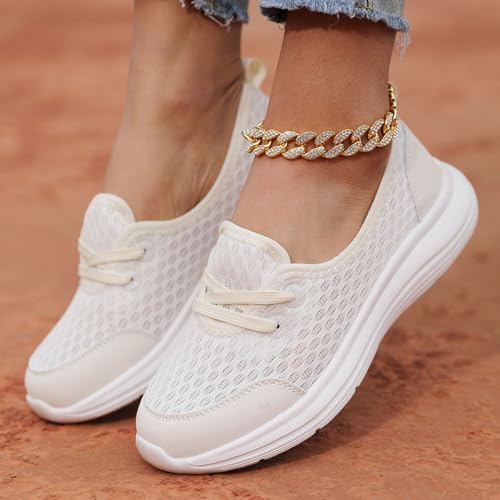 Ideacloth Orthopedic Shoes for Women, Women's Casual Lightweight Soft Sole Mesh Comfort Orthopedic Shoe 5