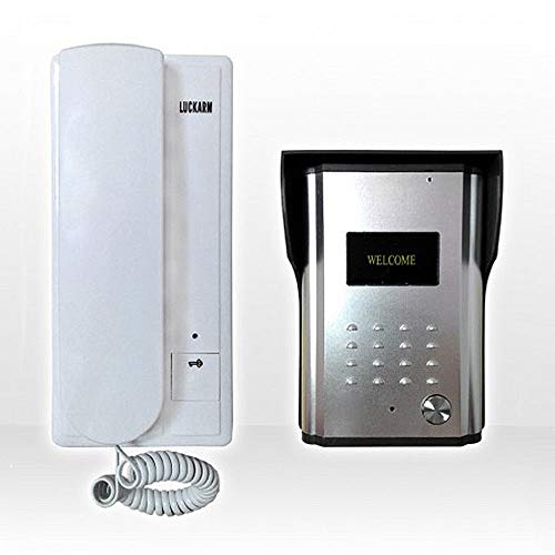  Trade Shop - CITOFONO per Esterno Esterni A 2 Fili Pulsante Apertura CANCELLO LUCKARM 3208A