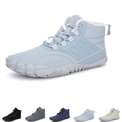 Hike Winter Footwear Barefoot Shoes Womens, Waterproof Hiking Boots, Wide Wide Toe Box Walking Shoes Men