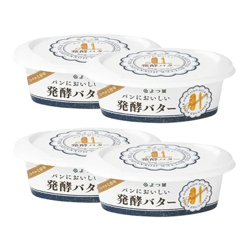 [Amazon.co.jp限定] よつ葉 パンにおいしい発酵バター(100g)×4個 小容量