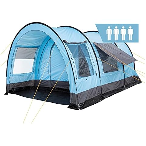 CampFeuer Relax4 Tunnel Tent for 4 People Cover