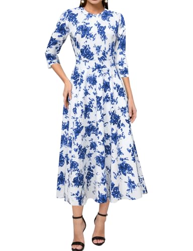 Image of Simple Flavor Women's Vintage Dress Sleeveless O-Neck Party Cocktail Dress