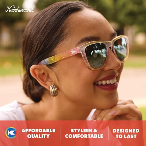 Image of Knockaround Square Polarized Sunglasses for Men & Women - UV400 Protection