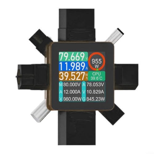 Mesure de capacité XT369 voltmètre numérique contre les pannes de batterie