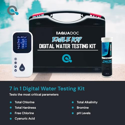Mav Aquadoc AD-WTK-01 Digital Water Testing Kit - Digital Hot Tub Water Tester For Pool thumb #1