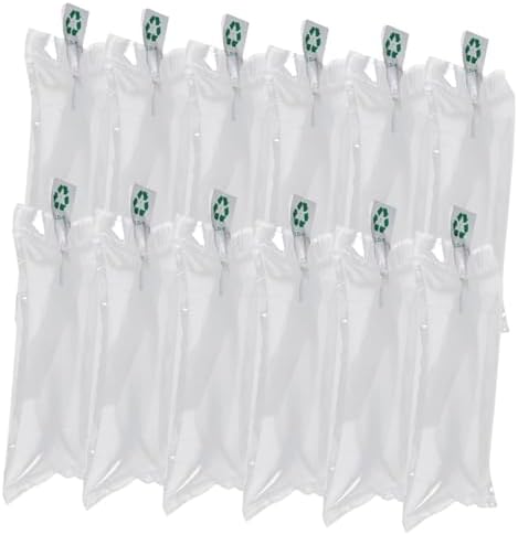 空気入れを送る 100pcs(±5pcs) 透明 インフレータブル 緩衝材 梱包 バッグ インフレータブル エアー クッション 梱包材 包装保護 クッション 耐震性 割れ防止 梱包 すきま 速達包装用 充填バッグ エアー緩衝材 梱包材