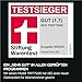 AEG Wärmepumpentrockner 8 kg, Serie 9000: AbsoluteCarePlus Daunentrocknung, Testsieger Stiftung Warentest, 3D-Scan Restfeuchteermittlung, Energiekl. C, Energiesparend, Trommelbeleuchtung, TR9T75680