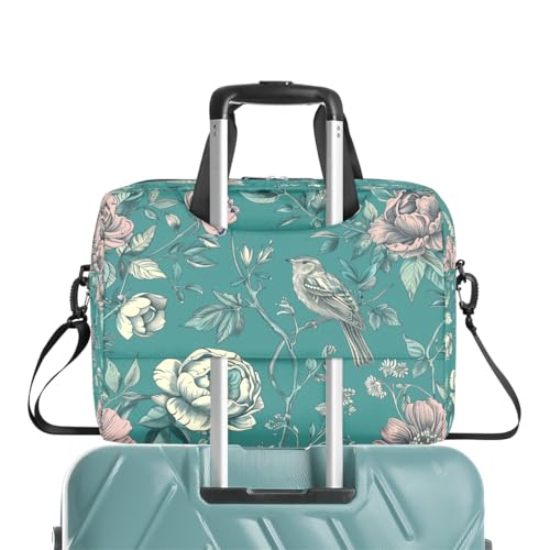 Bolso Vintage para Laptop 15.6 Pulgadas Estilo Flor miniatura 7