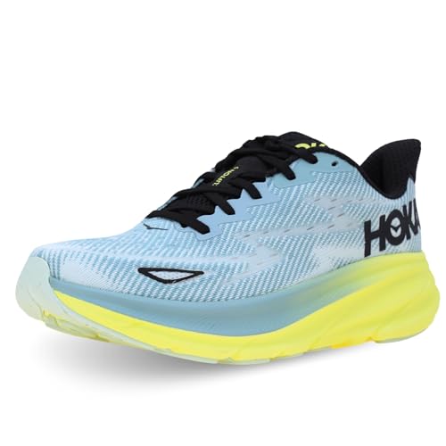 Hoka Men's Clifton 9 Sneaker, Druzy/Droplet, 10.5