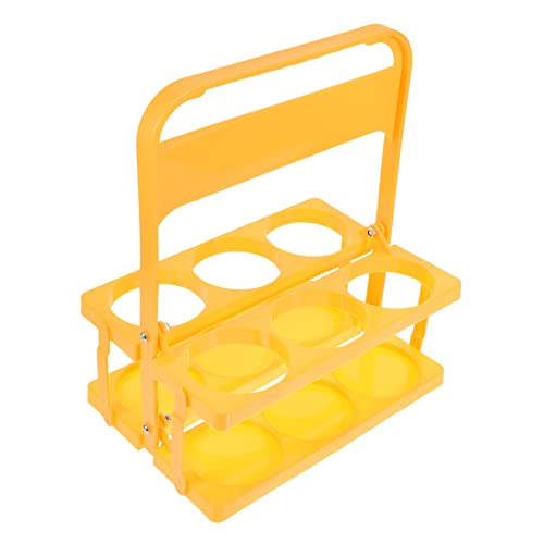 ULTECHNOVO Portabebidas Plegable de Plástico Portabebidas Portátil de Gran Tamaño para Coche para Entrega Portabotellas
