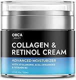 Retinol Cream for Face Collagen Cream for Face - Anti Aging Face Moisturizer for Women - Retinol Col